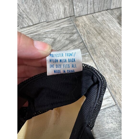 Vintage Trucker Hat Mesh Snapback I Might Not Always Be Right Spellout Black - Picture 11 of 12